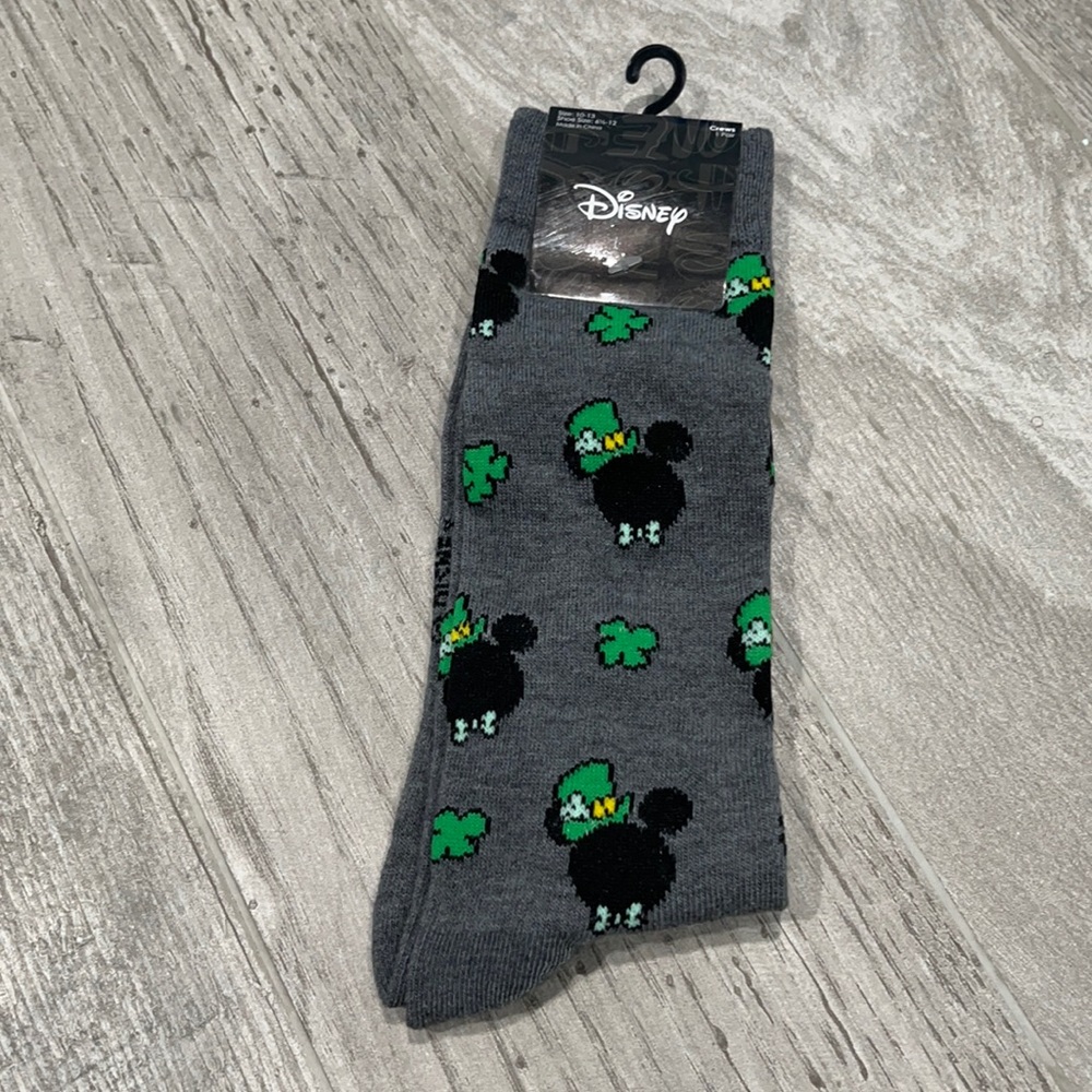 Disney Mickey Mouse Irish Crew Socks